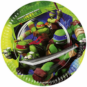 Ninja Turtle Desset Plates