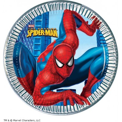 Spiderman Dinner Plate