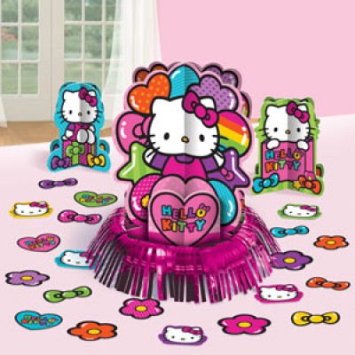 Hello Kitty Table Decoratoin Kit