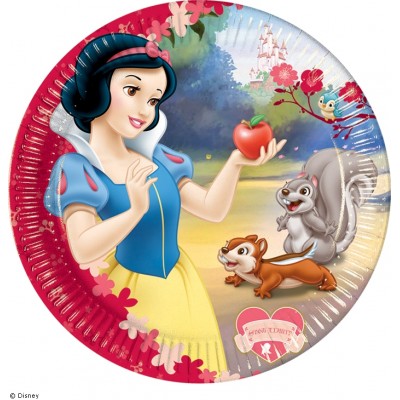 Snow White Desser Plates