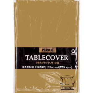 Gold Table Cover Round