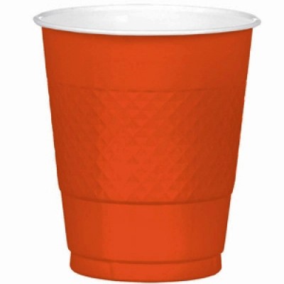 Orange Cups 12oz