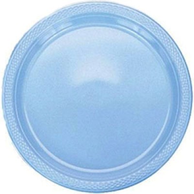 Powder Blue Dinner Plates