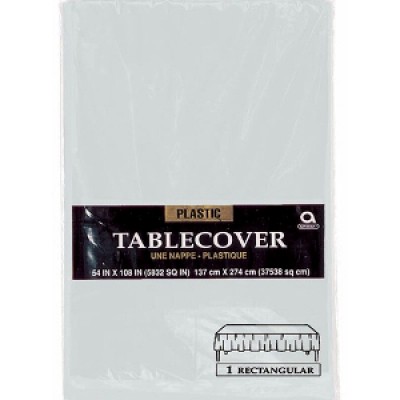 Silver Table Covers Rectangular