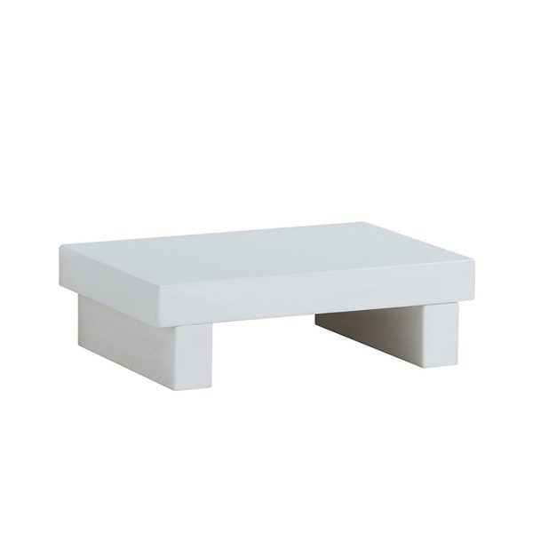 Low White Table